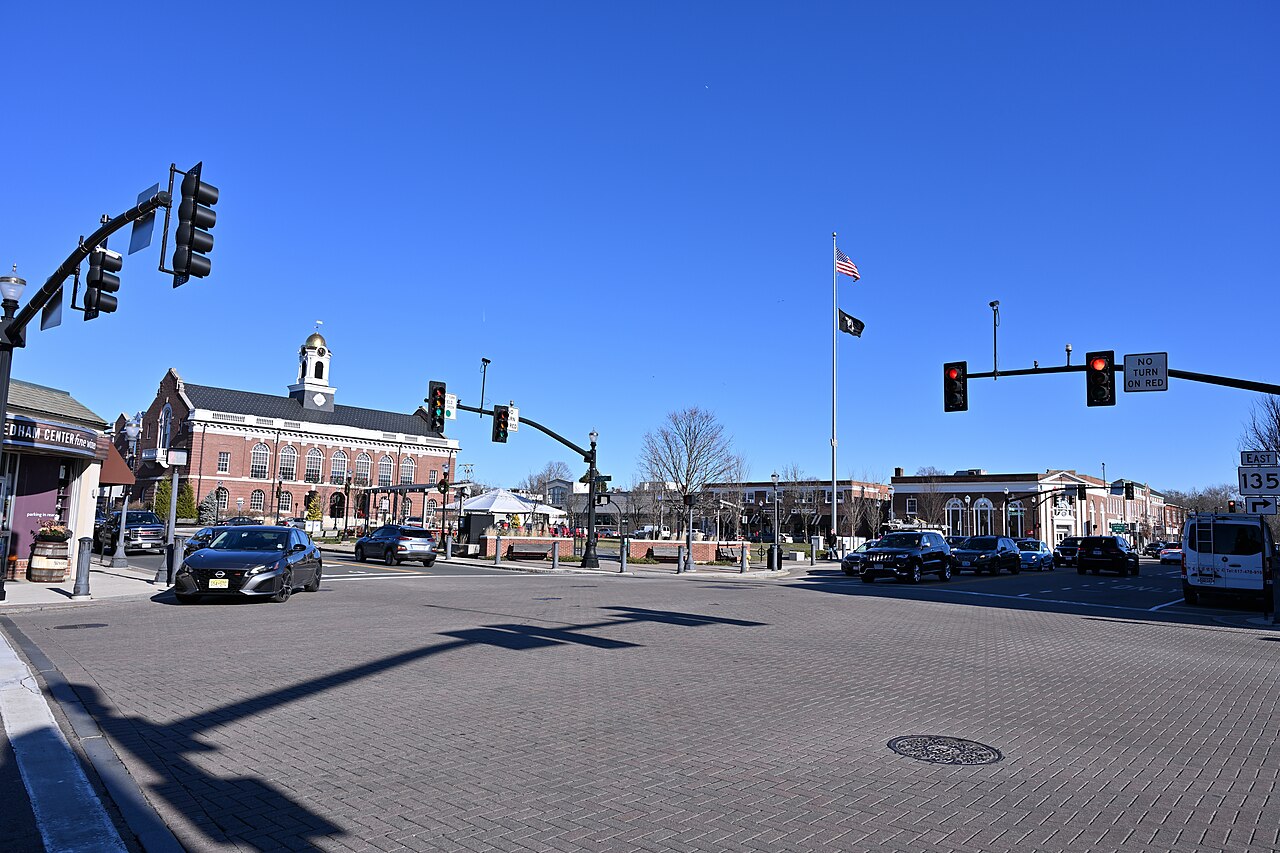 Needham, Massachusetts — A single-family town on the commuter rail, ten miles out